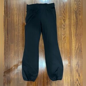 FP Movement Lets Bounce Bubble Hem Yoga Pants Black Medium